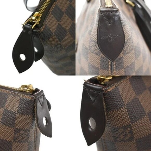 LOUIS VUITTON LV Iena PM Shoulder Bag Damier Ebene Leather Brown N41012 23EG094 - Picture 9 of 16